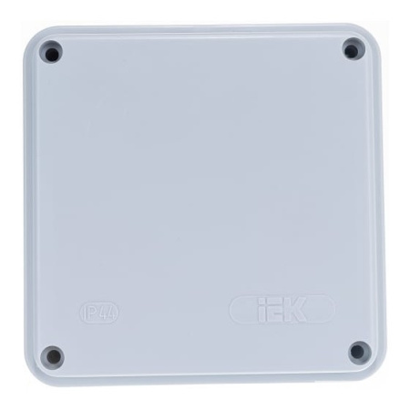 Iek UKO11-100-100-050-K41-44 Коробка КМ41233 распаячная для о п 100х100х50 мм IP44 (RAL7035  6 гермо