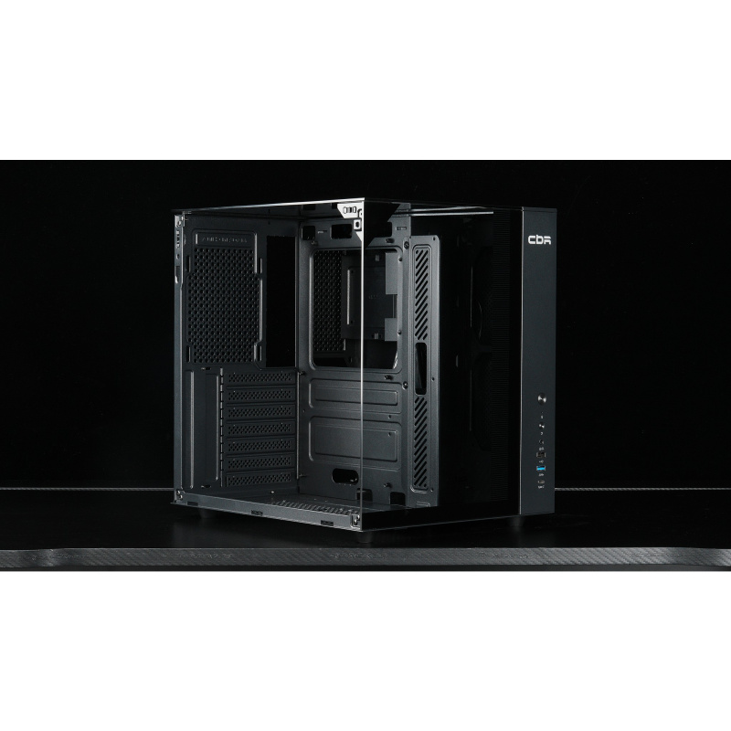 Фото  CBR Корпус ATX X800BK, без БП, Black [PCC-ATX-X800BK-WPSU]