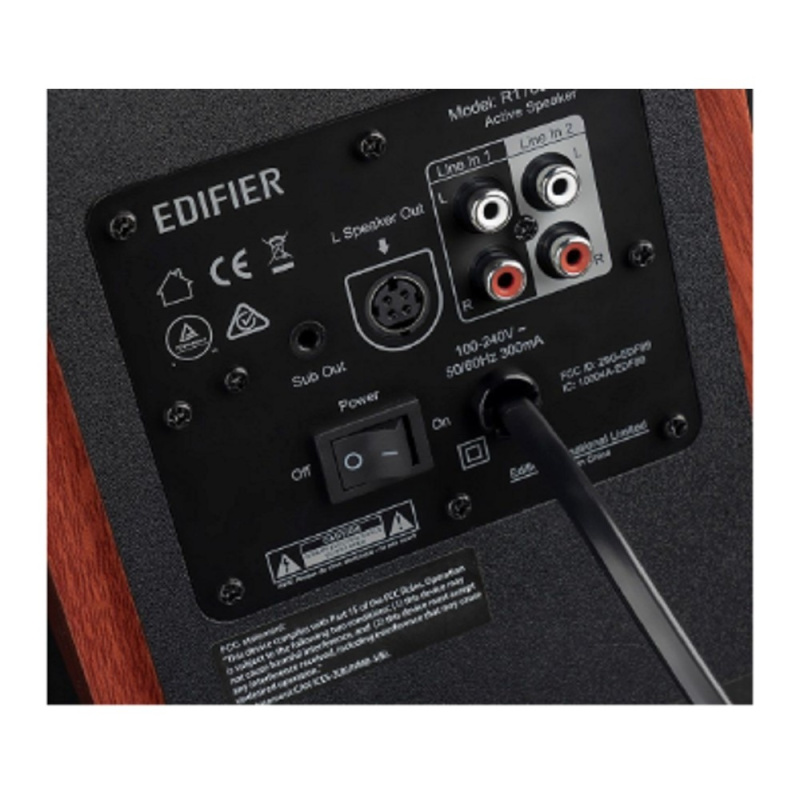 Фото  Edifier R1700BTs Brown {66W RMS, 52-20000Гц, дерево, пульт ДУ, Bluetooth 5.0}