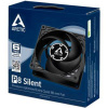 Фото  Case fan ARCTIC P8 Silent (Black/Black) - retail (ACFAN00152A)