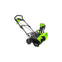 Фото  Greenworks Снегоуборщик аккумуляторный GD40ST, (40V, 51 см, бесщеточный, без АКБ и ЗУ) [2600007]