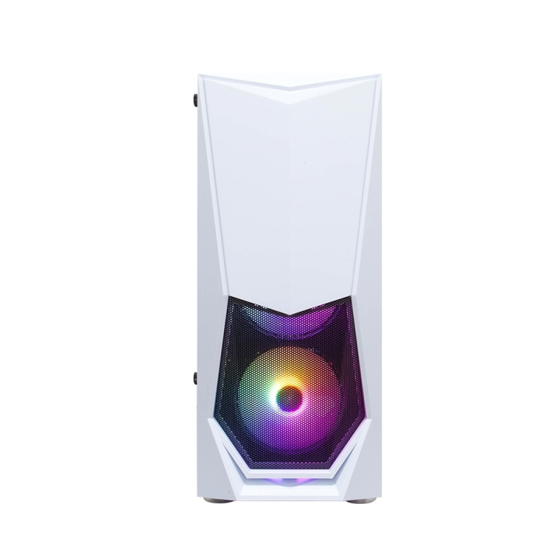 1STPLAYER Корпус DK-3 WHITE   ATX  tempered glass   3x 120mm LED fans inc.   DK-3-WH-3G6