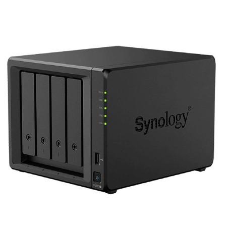Фото  Synology DS925+ Сетевое хранилище NAS AMD Ryzen V1500B 2.2 GHz 4 GB DDR4 ECC SODIMM /3.5" SATA HDD / SSD SATA 2,5 дюйма / M.2 2280 NVMe SSD / Hot Swap