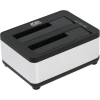 AgeStar 3UBT8 (SILVER) Док станция для HDD 2.5"/3.5" SATA clone, USB3.0, пластик+алюминий, серебристый,