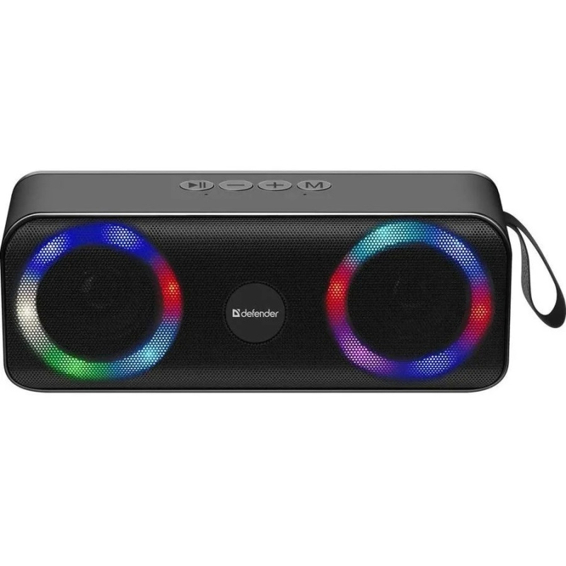 Defender Q1 10Вт  Light BT FM USB TF AUX {65301}