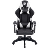 Фото  Игровое кресло Companion Черный/белый,класс 3,металл,PU DEFENDER