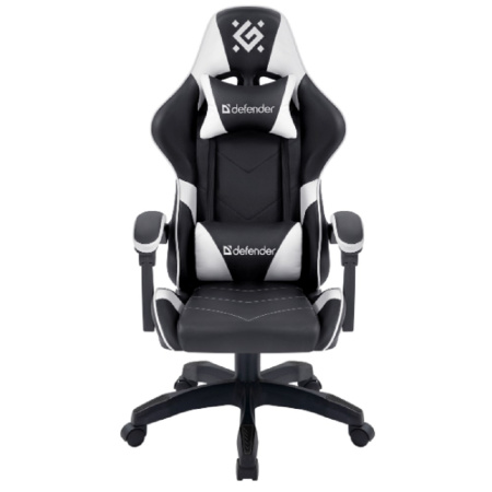 Фото  Игровое кресло Companion Черный/белый,класс 3,металл,PU DEFENDER