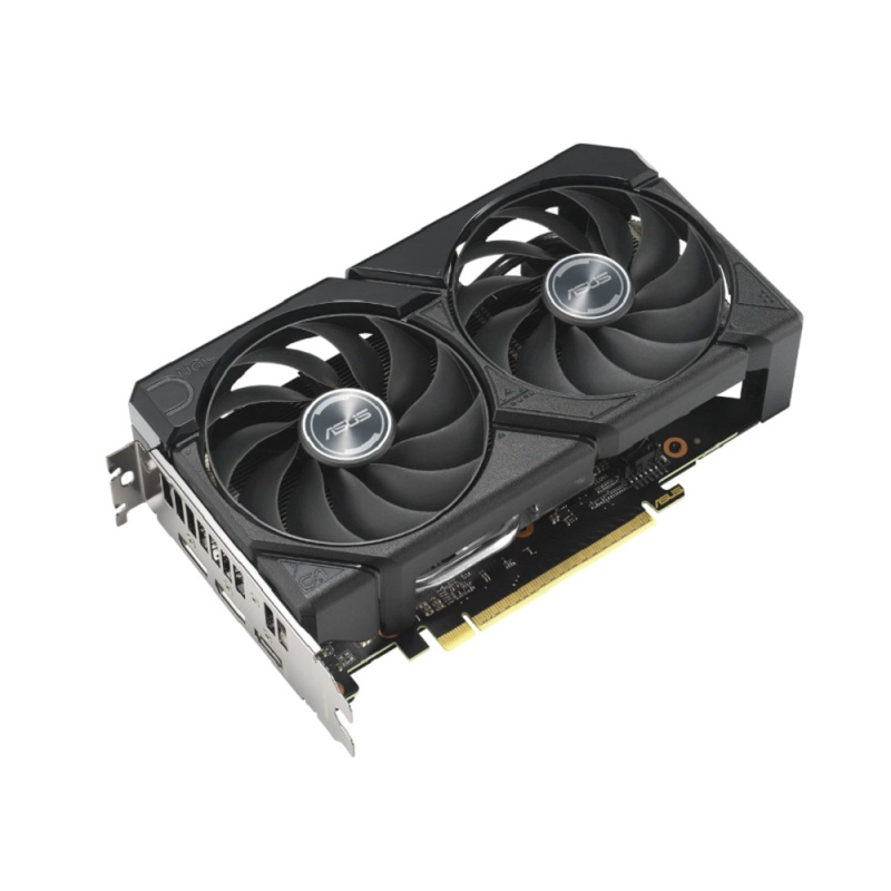 Фото  Видеокарта ASUS AMD Radeon RX9060XT 16Gb DDR6 128 bit 2*DP/HDMI 2FAN (DUAL-RX9060XT-16G) RTL