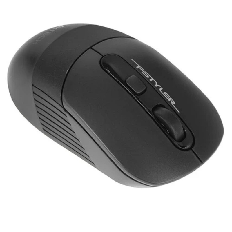Фото  Мышь A4Tech Fstyler FB10C черный оптическая (2400dpi) беспроводная BT/Radio USB (4but) [1583751]