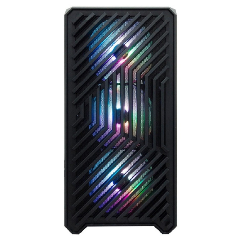 Фото  1STPLAYER TRILOBITE T5 ARGB Black / mATX / 4x120mm ARGB fans / T5-BK-4F7