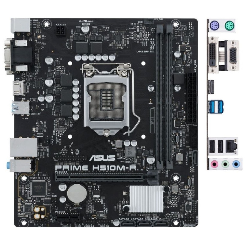 Asus PRIME H510M-R-SI {Socket1200  mATX  H510  2xDDR4  VGA HDMI DVI}