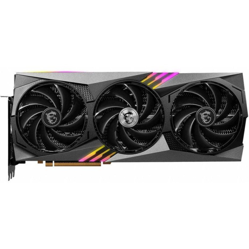 Видеокарта MSI PCI-E 4.0 RTX 4090 GAMING X TRIO 24G NVIDIA GeForce RTX 4090 24576Mb 384 GDDR6X 2595 