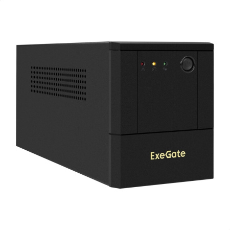 Фото  Exegate EX299784RUS ИБП ExeGate Power NB-2000.LED.AVR.4SH.USB (2000VA/1200W, LED, AVR, 4*Schuko, USB, батарея 12V 9Ah - 2 шт., металлический корпус, B