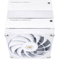 Фото  Thermalright Кулер Royal Knight 120 White LGA115X/1200/1700/1851/2011/2066 (2x120mm PWM Fan, медное основание, 6 тепл. трубок 6мм) / TRRK120W
