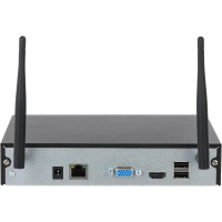 Фото  DAHUA DHI-NVR2104HC-W 4-канальный IP-видеорегистратор H.265+ c W-Fi и ИИ  до 80Мбит/с;  1 SATA III до 20Тбайт;  1 HDMI, 1 VGA;  1 RJ45 100Мбит/с, Wi-F