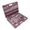 Thorvik TS108 Набор инструмента универсальный 1/4", 1/2"DR, 108 предметов