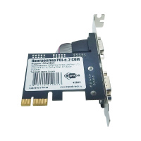 Фото  Espada Контроллер PCI-E, 2S port, AX99100, (PCIe2SAX) (45805)