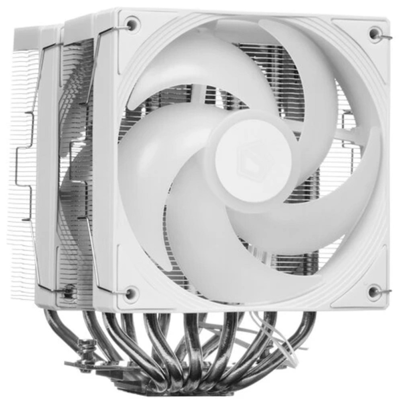 Фото  Cooler ID-Cooling FROZN A620 PRO SE ARGB WHITE Soc-AM5/AM4/1200/1700/1851 серебристый/белый 4-pin 15-27.2dB Al+Cu 260W 1190gr Ret 