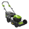 Фото  Greenworks GD40LM46SPK4 Газонокосилка аккумуляторная, 40V, 46см, самоходная, бесщеточная, c 1хАКБ 4 Ач и ЗУ [2506807UB]