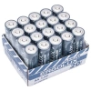 Ergolux Alkaline LR6 BP-20 (ПРОМО, LR6 BP20PR, пальчиковая батарейка 1.5В) (20 шт. в уп-ке)