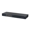 DAHUA DH-SG1016 16-портовый гигабитный неуправляемый коммутатор, 16xRJ45 1Gb, коммутация 32 Гбит/с, MAC-таблица 8К, металл