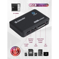 Фото  Устройство чтения/записи карт памяти Defendr OPTIMUS USB 2.0 (83501)