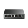 TP-Link TL-SG1005LP Настольный коммутатор с 5 гигабитными портами (4 порта PoE+)
