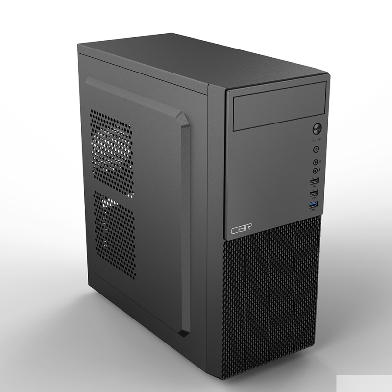 CBR Корпус ATX Miditower E188  без БП  1*USB 3.0  2*USB 2.0  HD Audio+Mic  Black [PCC-ATX-E188-USB31