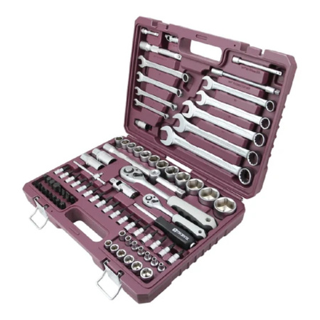 Фото  Thorvik TS082 Набор инструмента универсальный 1/4", 1/2"DR, 82 предмета