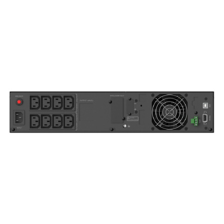 Фото  ИБП CBR PULSE PLS-1500 RT [Line Interactive Smart 1500 VA / 1350 W, Rack/Tower, 8 x C13, LCD, HID-USB, RS232, EPO, SNMP slot] (PLS-1.5KRT-8I-LCHERSC)