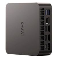 Фото  Chuwi AuBox X1 [CWI611P] Grey { Ultra 5 226V(2.1Ghz)/16384Mb/512PCISSDGb/Int:Intel Iris Xe Graphics/Win11Pro}