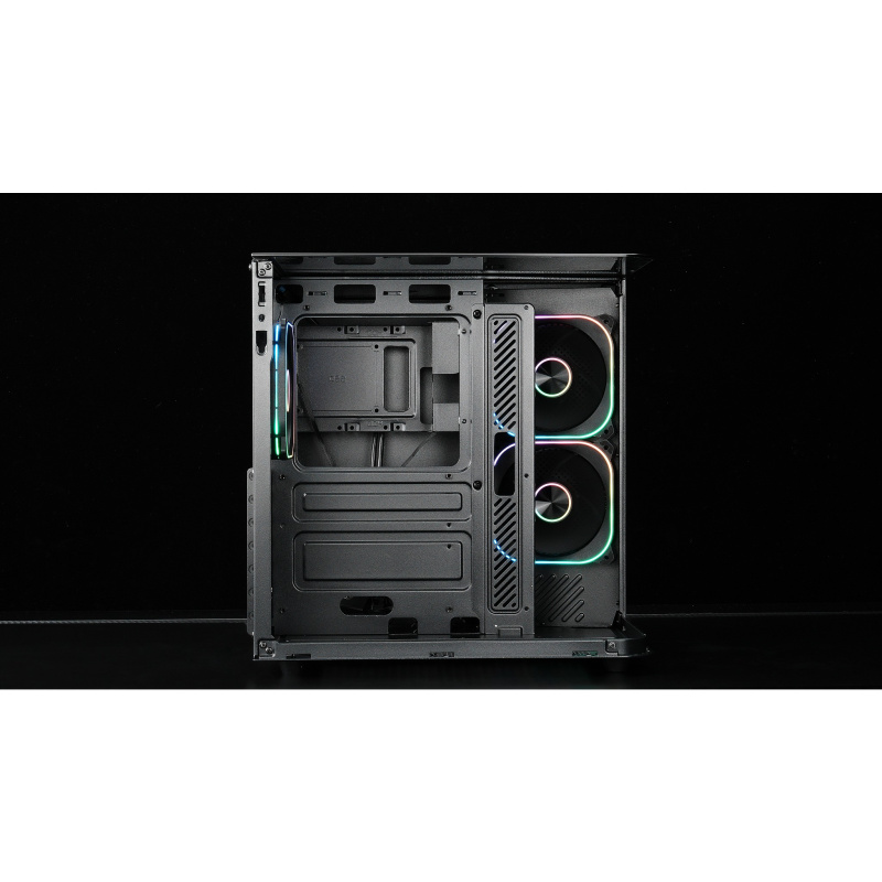 Фото  CBR Корпус ATX X860BK, без БП, Black [PCC-ATX-X860BK-WPSU]
