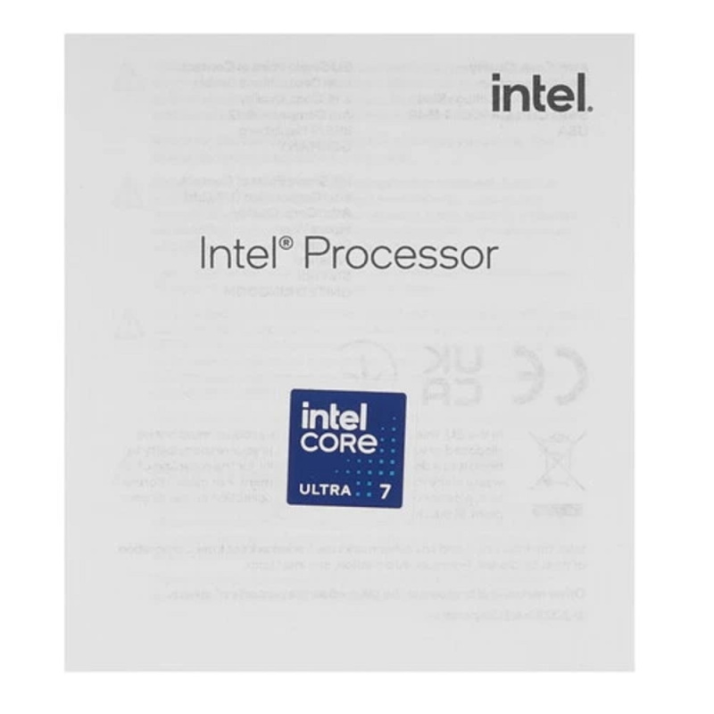 Фото  Центральный Процессор Intel Core Ultra 7 265K BOX (Arrow Lake, C20(12EC/8PC)/T20, 3,3/5,5GHz, GPU Intel Graphics, L2 36Mb, Cache 30Mb, TDP 125/250W, S