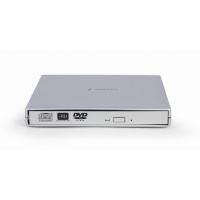 Фото  USB 2.0 Gembird DVD-USB-02-SV пластик, серебро 