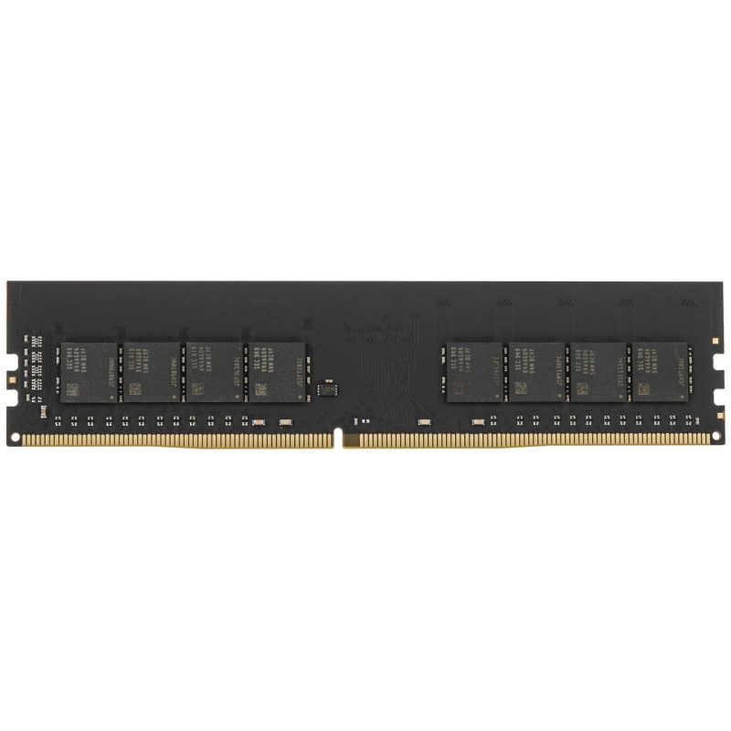 Фото  QUMO DDR4 DIMM 8GB QUM4U-8G3200NN22 PC4-25600, 3200MHz OEM 2Gx16 CL22 (4 чипа на плате) 288P 1,2V