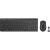 Комплект клавиатура+мышь беспров. A4TECH Fstyler FG2300 Air2 black (USB, slim) (FG2300 AIR2  BLACK)