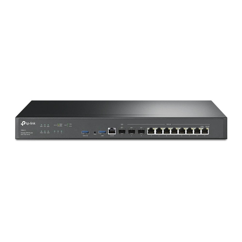 Фото  TP-Link ER8411 VPN-маршрутизатор Omada с портами 10 Гбит/с
