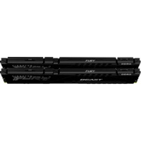 Фото  Kingston DDR5 DIMM 32Gb Kit 2x16Gb 5600MHz KF560C36BBE2K2-32 Fury Beast Black