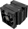Фото  Thermalright Кулер Royal Pretor 130 Black LGA115X/1200/1700/1851/2011/2066 (1x120mm + 1x130mm PWM Fan, медное основание, 6 тепл. трубок 6мм) / TRRP130