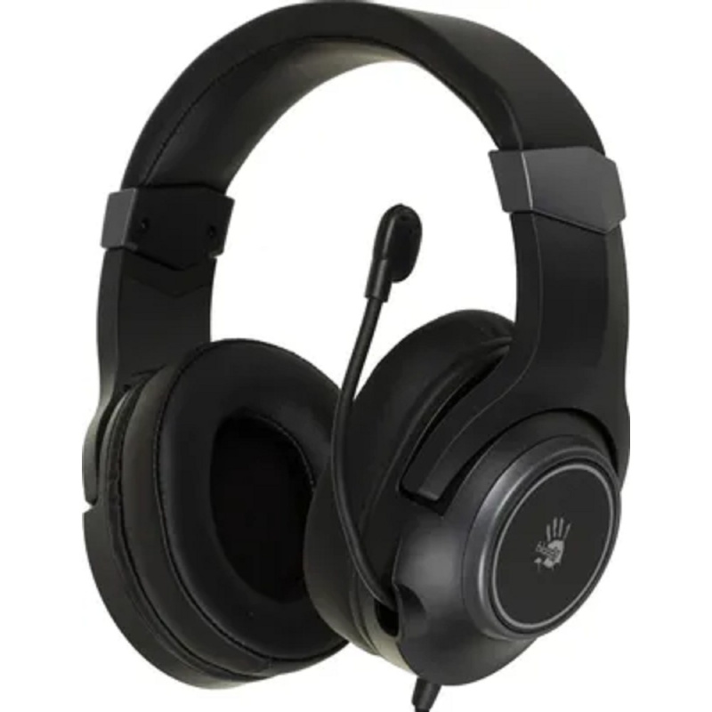 Фото  Наушники с микрофоном A4Tech Bloody G350 черный 2м мониторные USB оголовье (G350 USB/ BLACK)