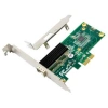 ORIENT XWT-INT210PE SFP, Сетевая карта PCI-Ex1 v2.1 SFP Gigabit Ethernet, Intel I210 chipset, 10/100/1000 Мбит/с, 2 планки крепления в комплекте (3130