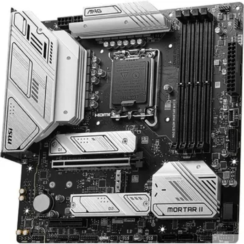 Фото  MSI MAG B760M MORTAR WIFI II {LGA 1700, Intel B760, mATX } RTL