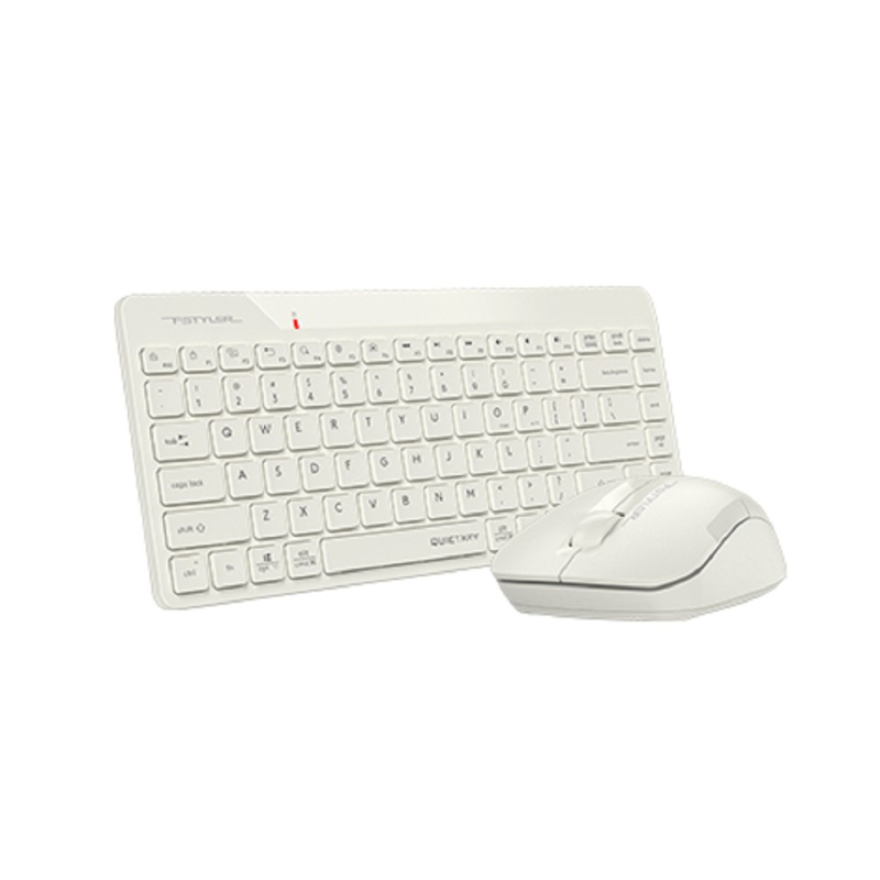 Фото  Комплект клавиатура+мышь беспров. A4TECH Fstyler FG2200 Air2 beige (USB, slim) (FG2200 AIR2 BEIGE)