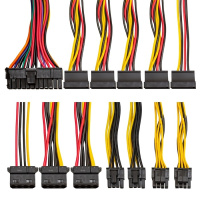 Фото  Exegate EX292177RUS Блок питания 800W ExeGate 800NPXE (ATX, PPFC, 12cm fan, 24pin, 2x(4+4)pin, 2xPCI-E, 5xSATA, 3xIDE, black)