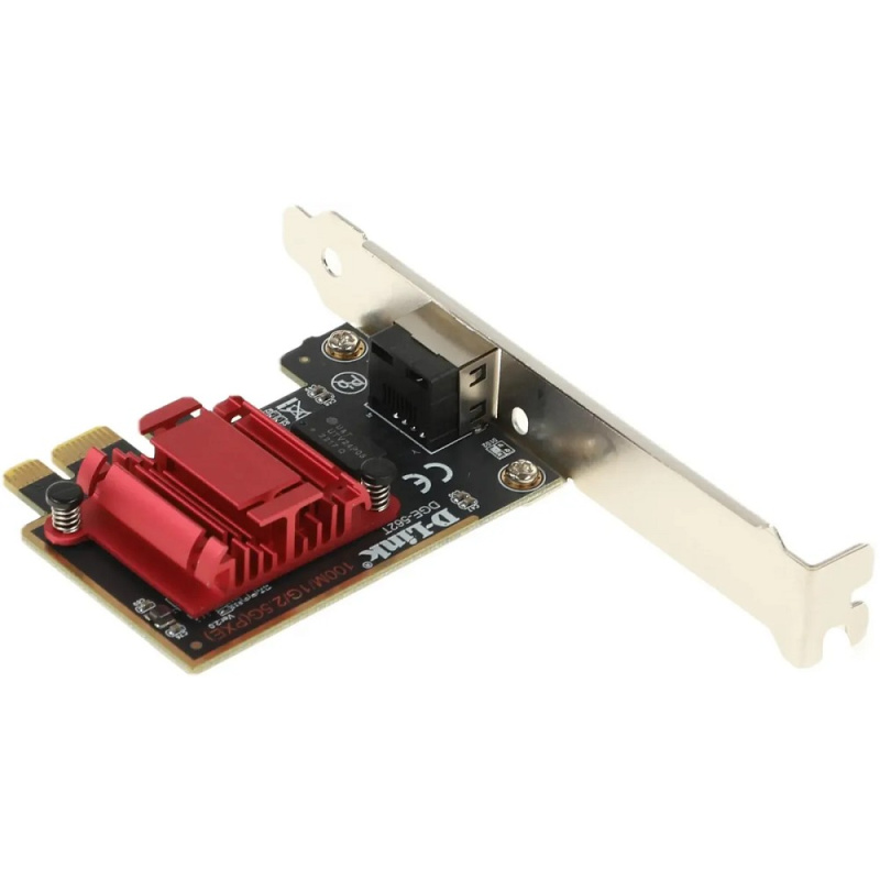 Фото  D-Link DGE-562T/A2A Сетевой PCI Express адаптер с 1 портом 100/1000/2.5GBase-T
