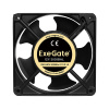 Фото  Exegate EX289017RUS Вентилятор 220В ExeGate EX12038BAL (120x120x38 мм, 2-Ball (двойной шарикоподшипник), подводящий провод 30 см, 2700RPM, 43dBA)