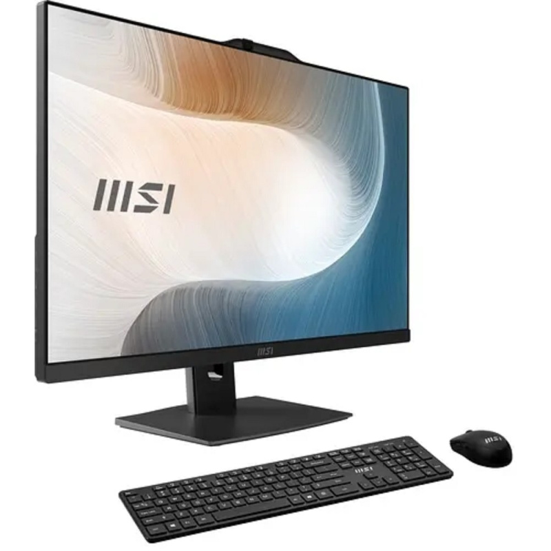Фото  MSI Modern AM272P 1M-682XRU [9S6-AF8231-682] Black  27" {Full HD Core 3 100U/16Gb/SSD512Gb Graphics/noOS/kb/m}