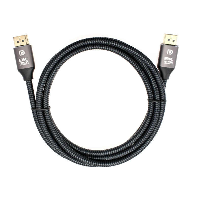 Фото  Telecom TCG750-2M Кабель соединительный DP-DP 1.4V 8K@60Hz  2м, Telecom Pro <TCG750-2M> [07958820049132]