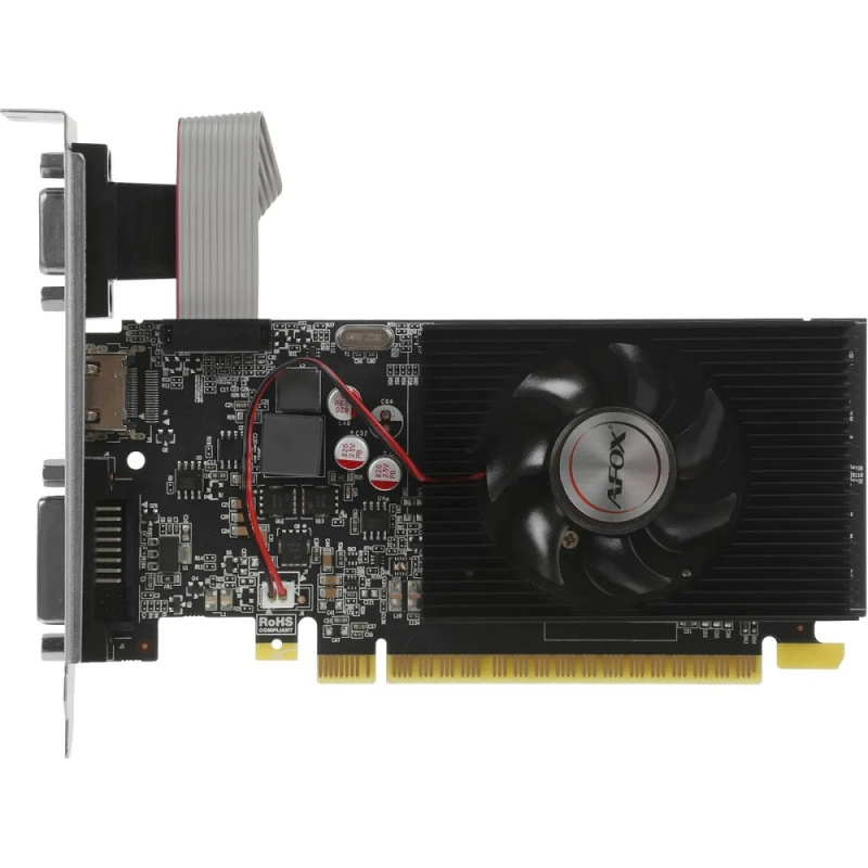 Фото  Видеокарта AFOX  PCIE16 GT740 LP 4GB GDDR3 AF740-4096D3L3