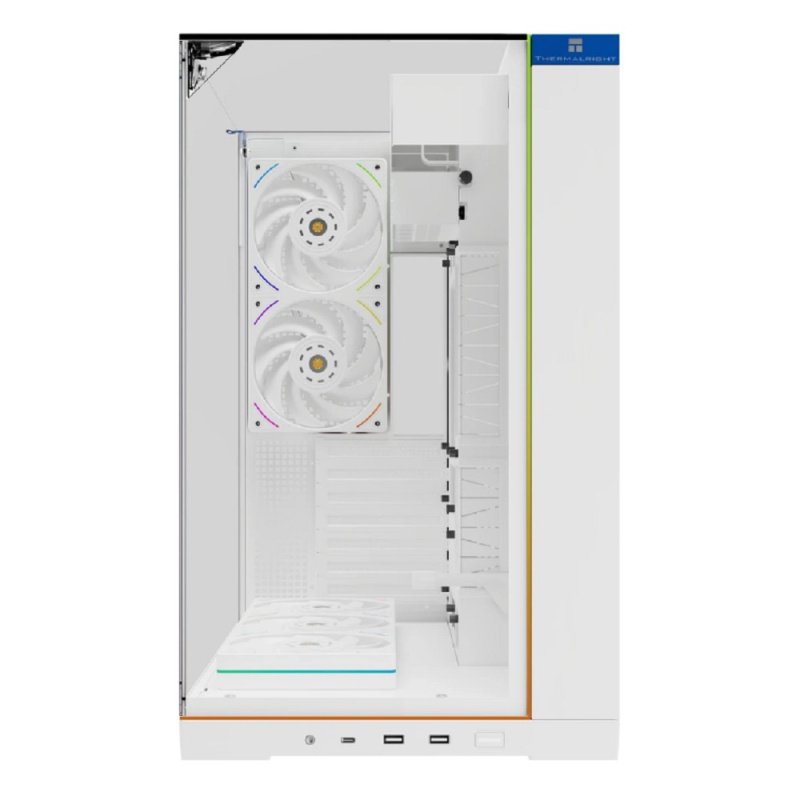 Фото  Thermalright Корпус TR-A70 ARGB White FanUB / TG / TL-UB36RW+TL-UB24W PWM Fans / USB TYPE-C / ATX  / TRA70AFUBW